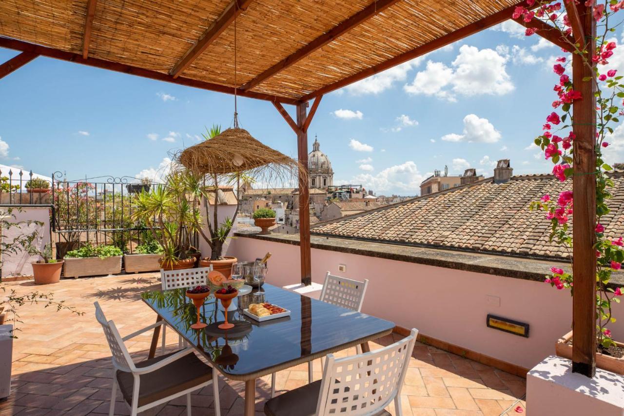 로마 Iflat Penthouse In Campo De' Fiori 아파트 외부 사진
