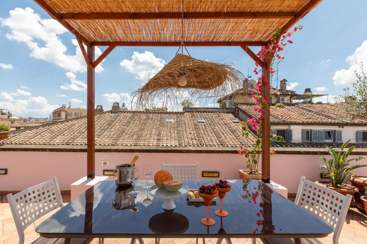 로마 Iflat Penthouse In Campo De' Fiori 아파트 외부 사진