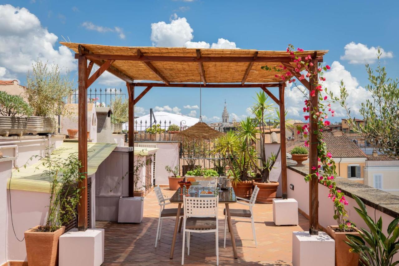 로마 Iflat Penthouse In Campo De' Fiori 아파트 외부 사진
